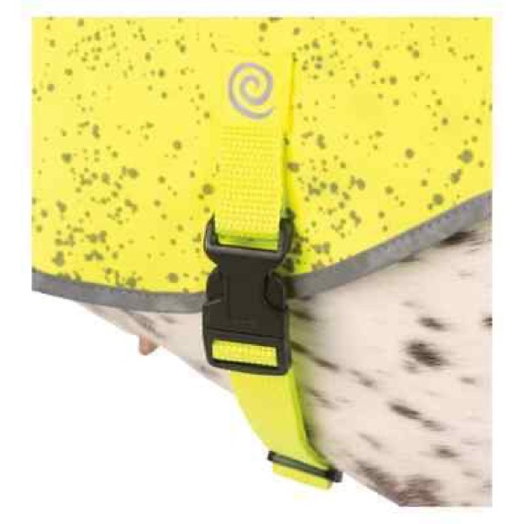 Ultra Paws Dog and Cat Reflective Vest - Yellow medium - Picture 3 of 4